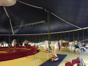 Circus school big top