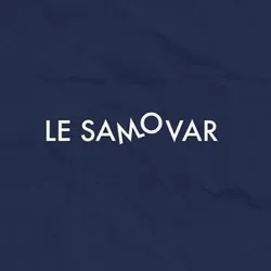 Logo von Samovar, einer Theaterschule in Bagnolet, die 2026 in der Île-de-France Workshops zu Clownerie, physischem Theater und Burlesque veranstaltet.