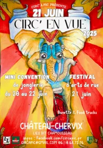 Affiche de la convention Circ'en Vue