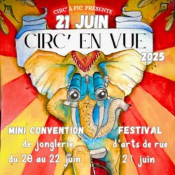 Poster de la convention Circ'en Vue