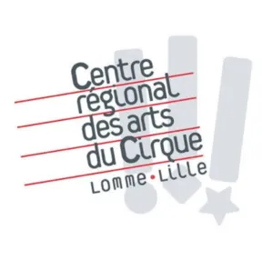 Logo van het Regionaal Circuscentrum (CRAC) van Lomme, partner van de Familiecircusdag.