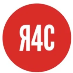 Logo de Ride4Change avec les lettres R4C blanches dans un cercle rouge, association organisatrice de UNIC27 – The Unicycle Challenge 2027.